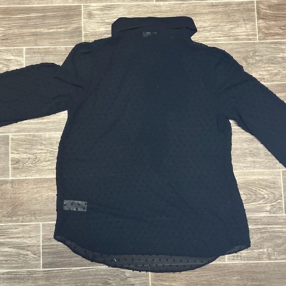 Black Bow Tie Blouse - Picture 5 of 6